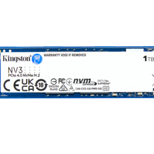 SSD Kingston NV3 1TB M.2 2280 NVMe - Alta Velocidade 6000/4000MB/s